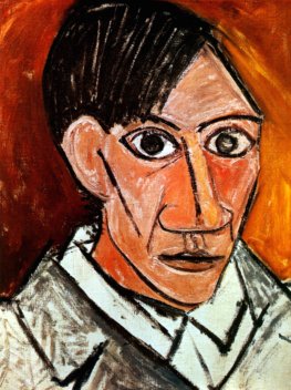 Pablo Picasso self-portrait